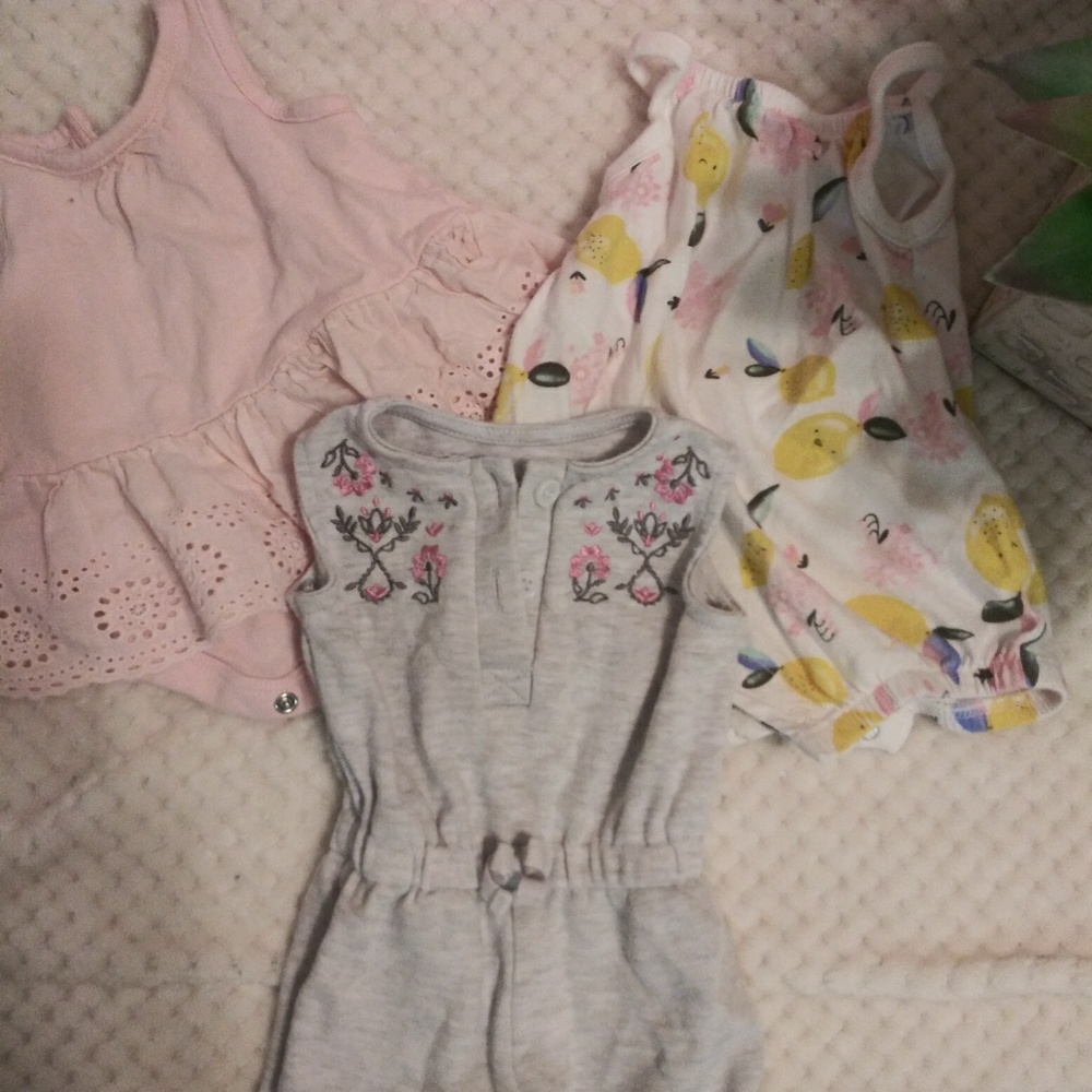 Baby dress and rompers